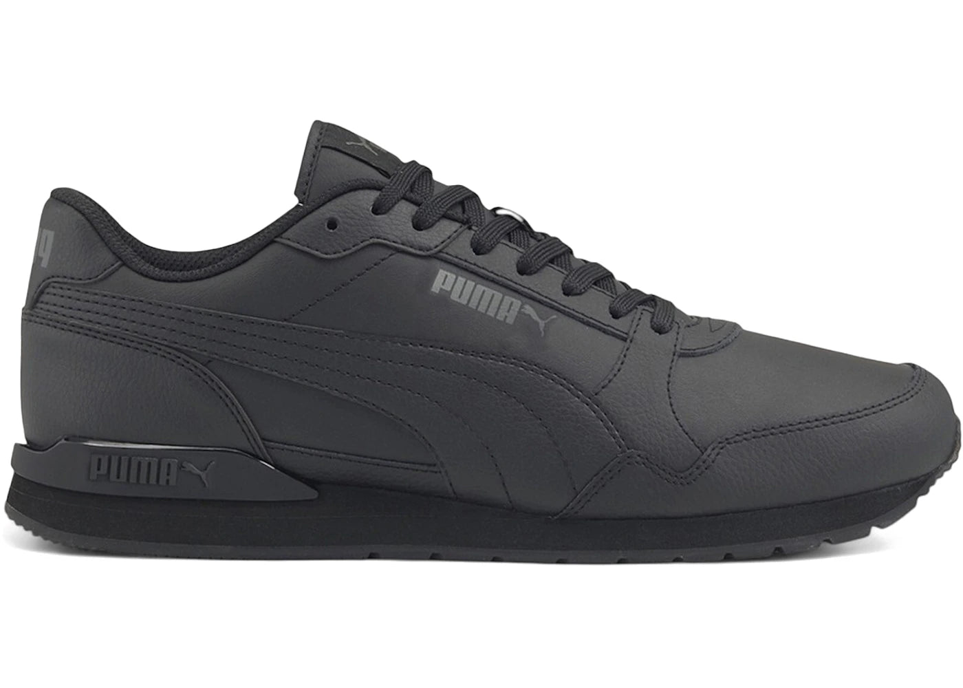 Puma ST Runner v3 Leather Triple Black