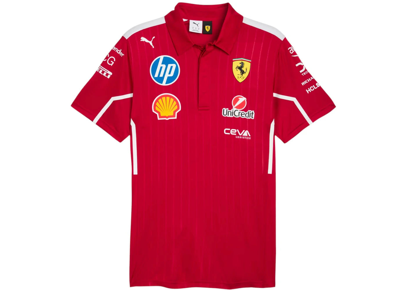 Puma Scuderia Ferrari HP 2025 Team Polo Red