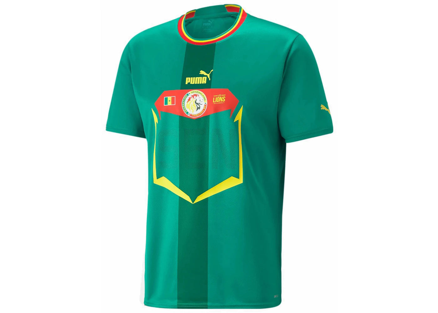 Puma Senegal Away 22/23 Jersey Pepper Green/Puma Red