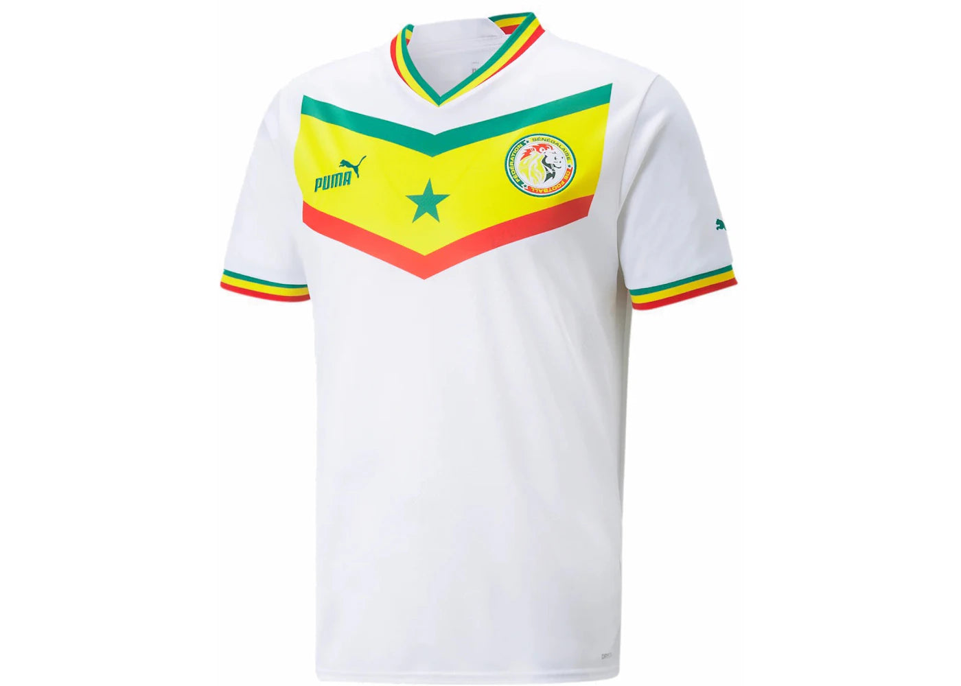 Puma Senegal Home 22/23 Jersey White/Pepper Green