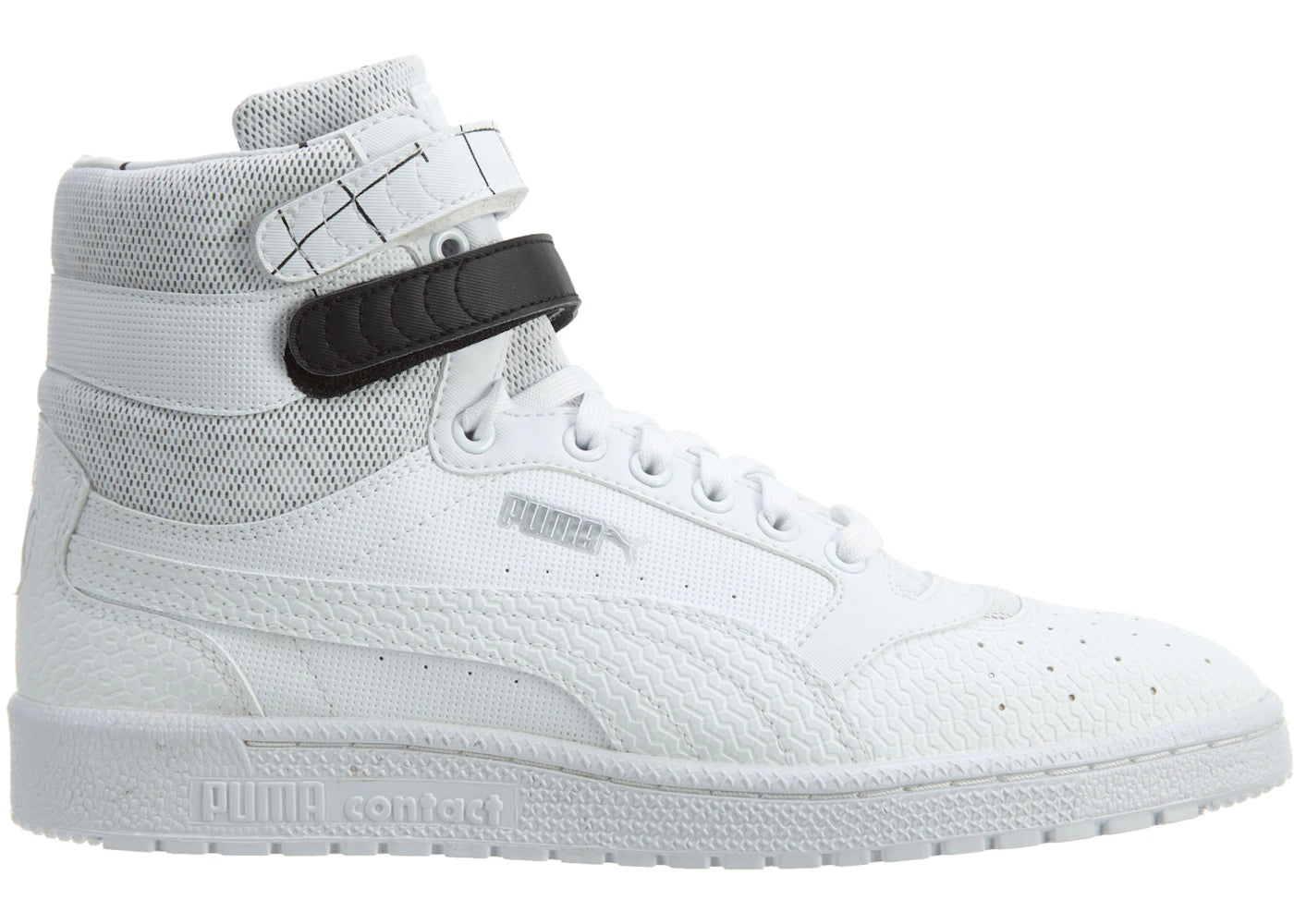 Puma Skt II Hi Sf Texture Puma White-Puma Black (Women's)