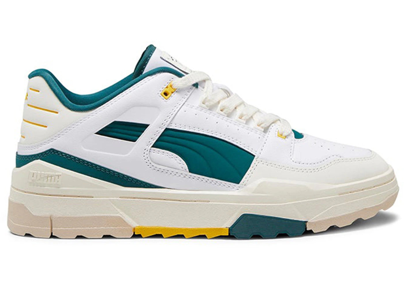 Puma Sliptream Lo Xtreme White Malachite Yellow Sizzle