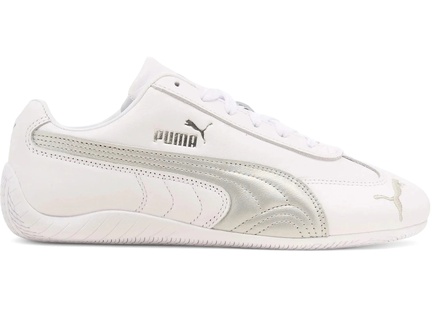 Puma Speedcat Leather White Silver
