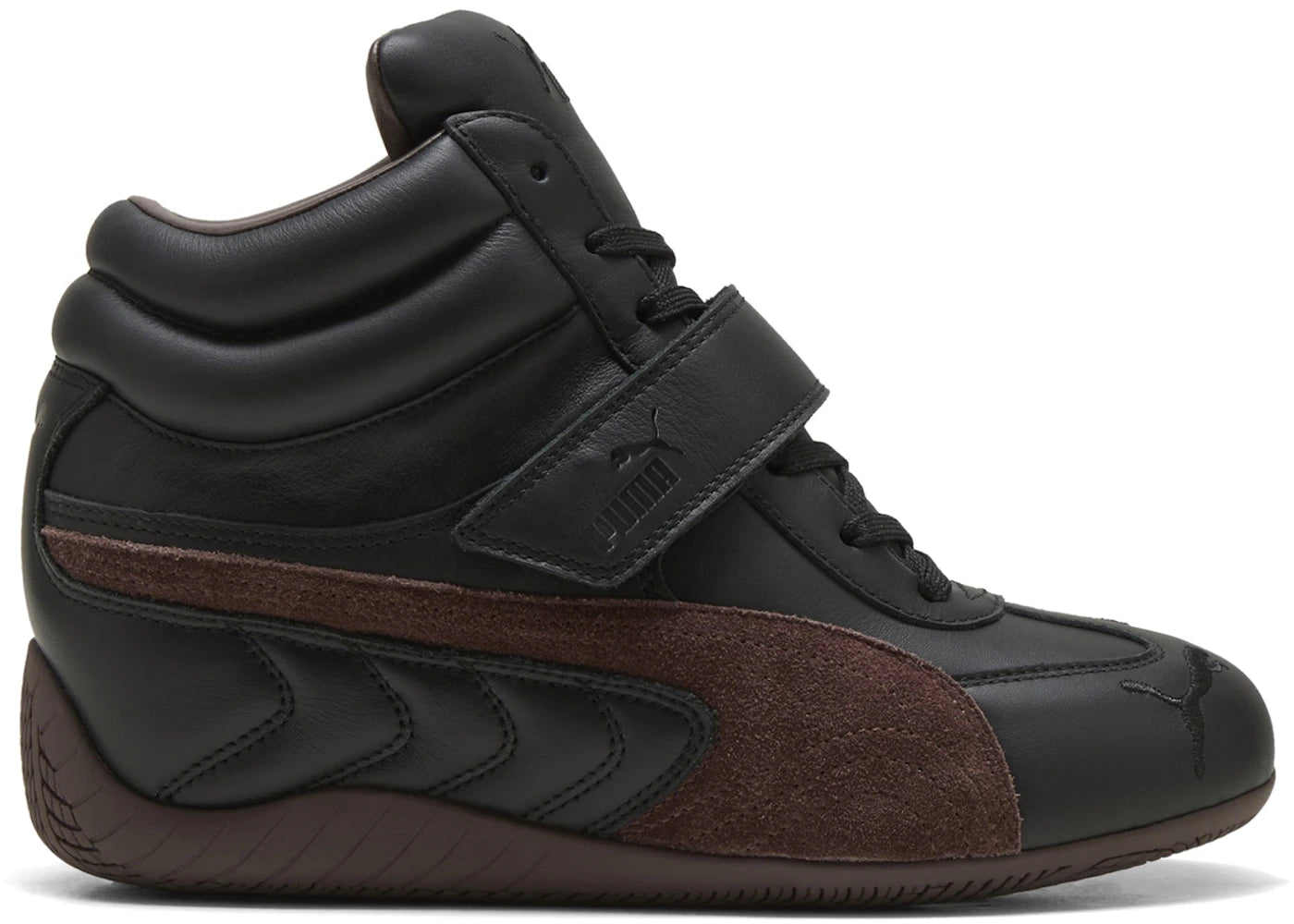 Puma Speedcat Wedge Black Chocolate Brown (Women's)