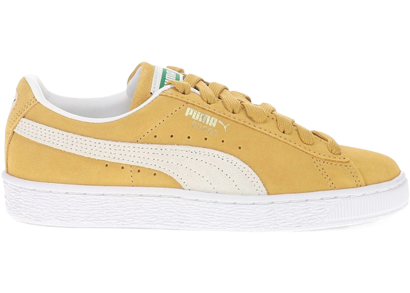 Puma Suede Classic XXI Honey Mustard White (Women's)
