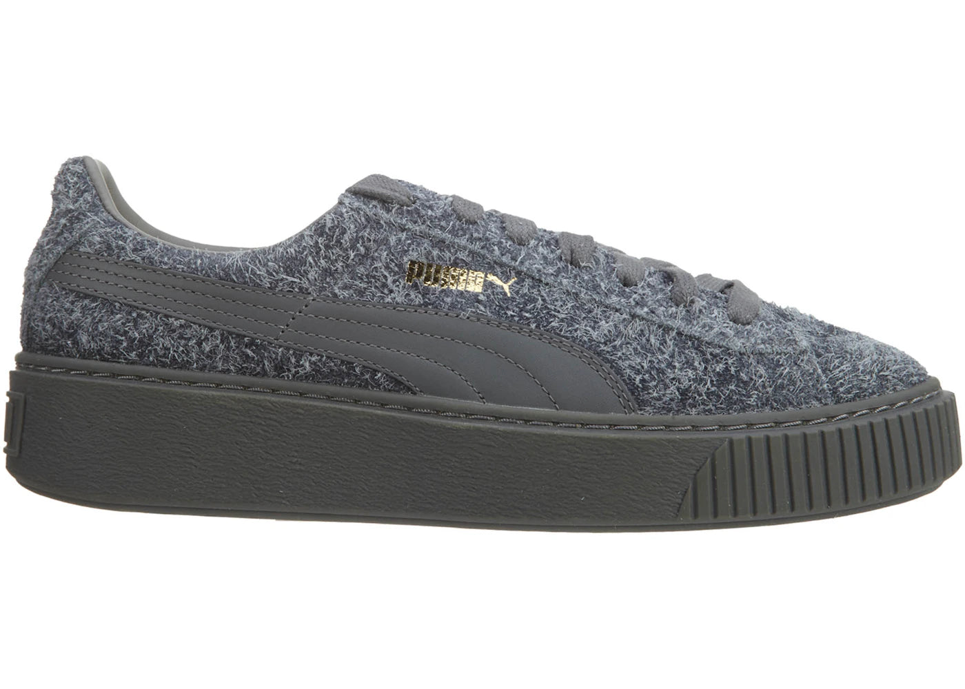 Puma Suede Platform Elemental Steel Grey (Women's)