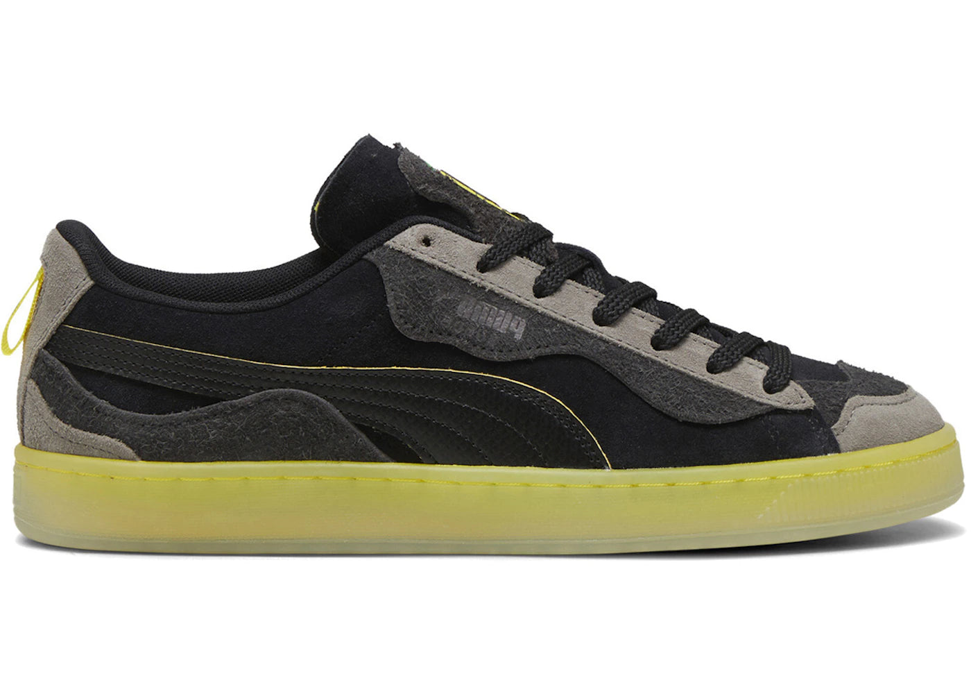 Puma Suede Scuderia Ferrari Trippy Black Speed Yellow