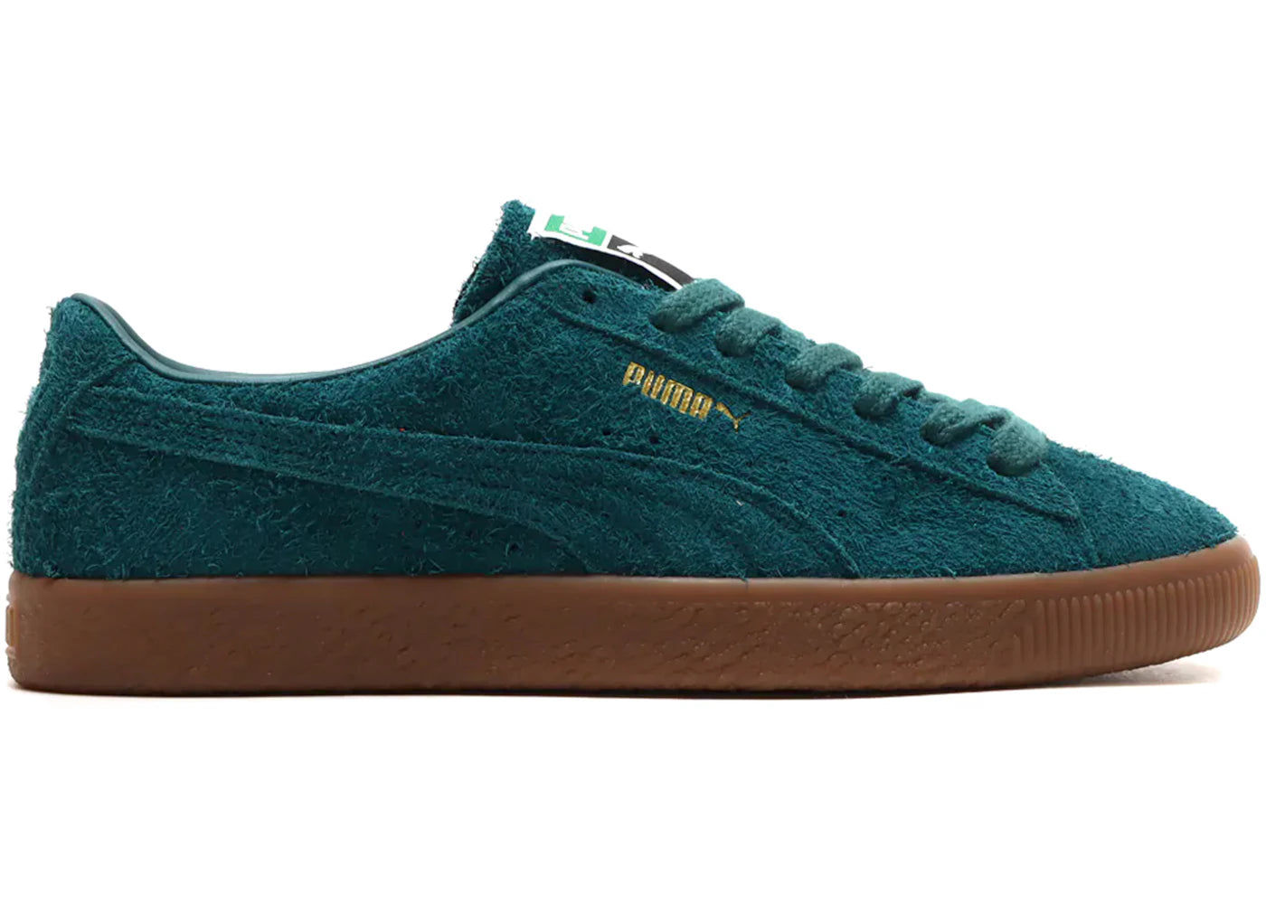 Puma Suede VTG Hairy Suede Green Gum