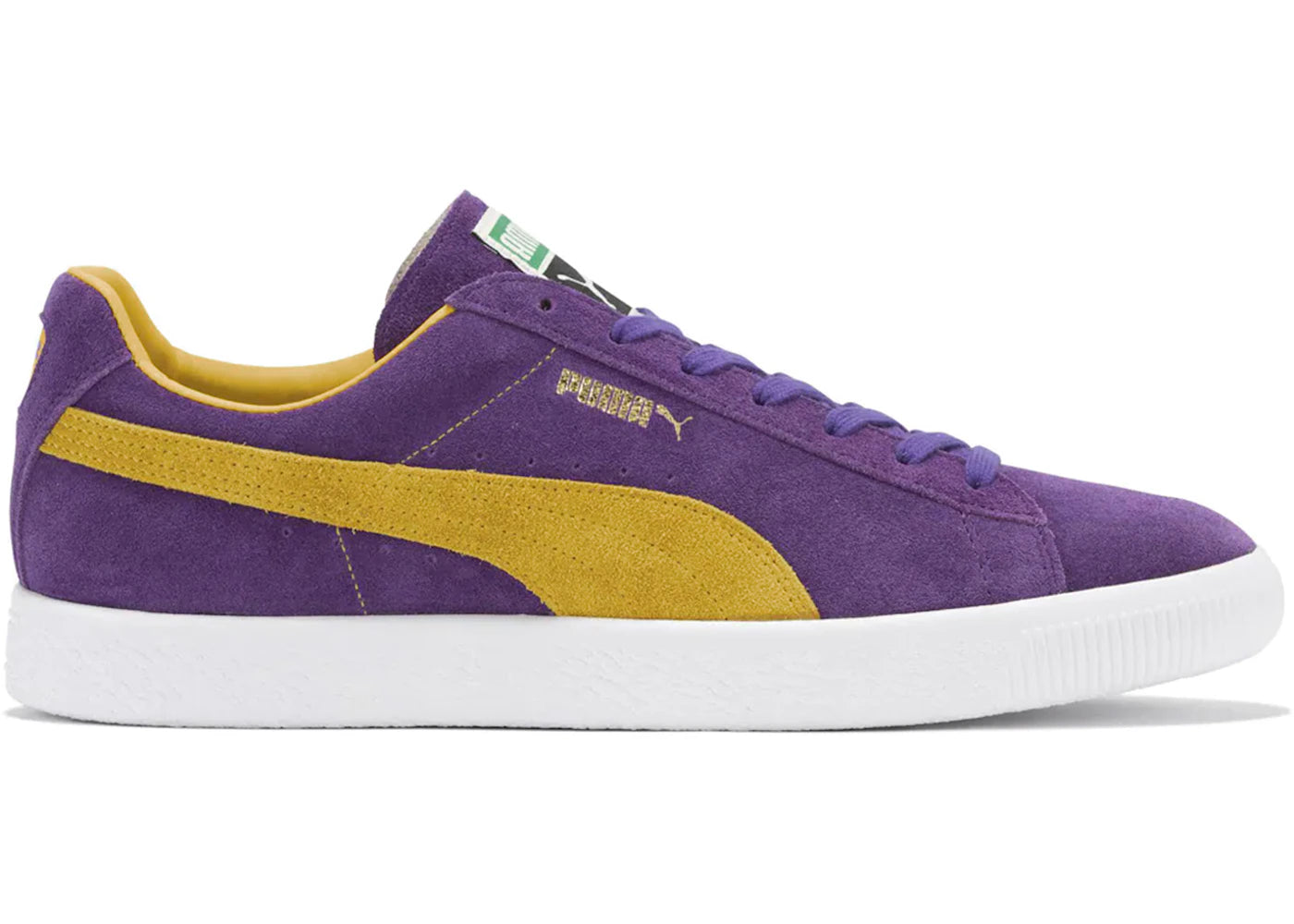 Puma Suede VTG Made in Japan Prism Violet Spectra Yellow