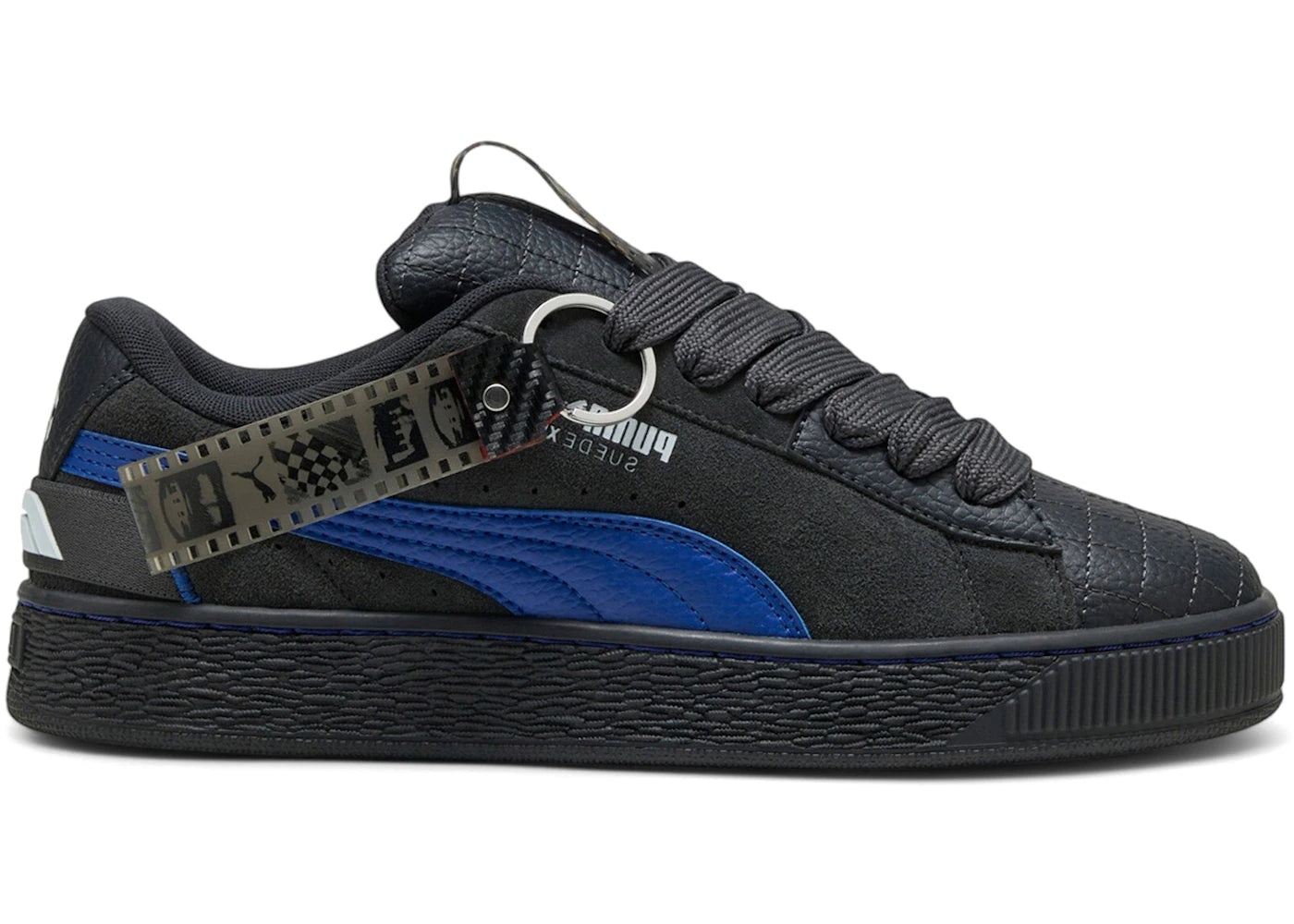 Puma Suede XL Formula 1 75 Years Hero Pack Black Vivid Blue