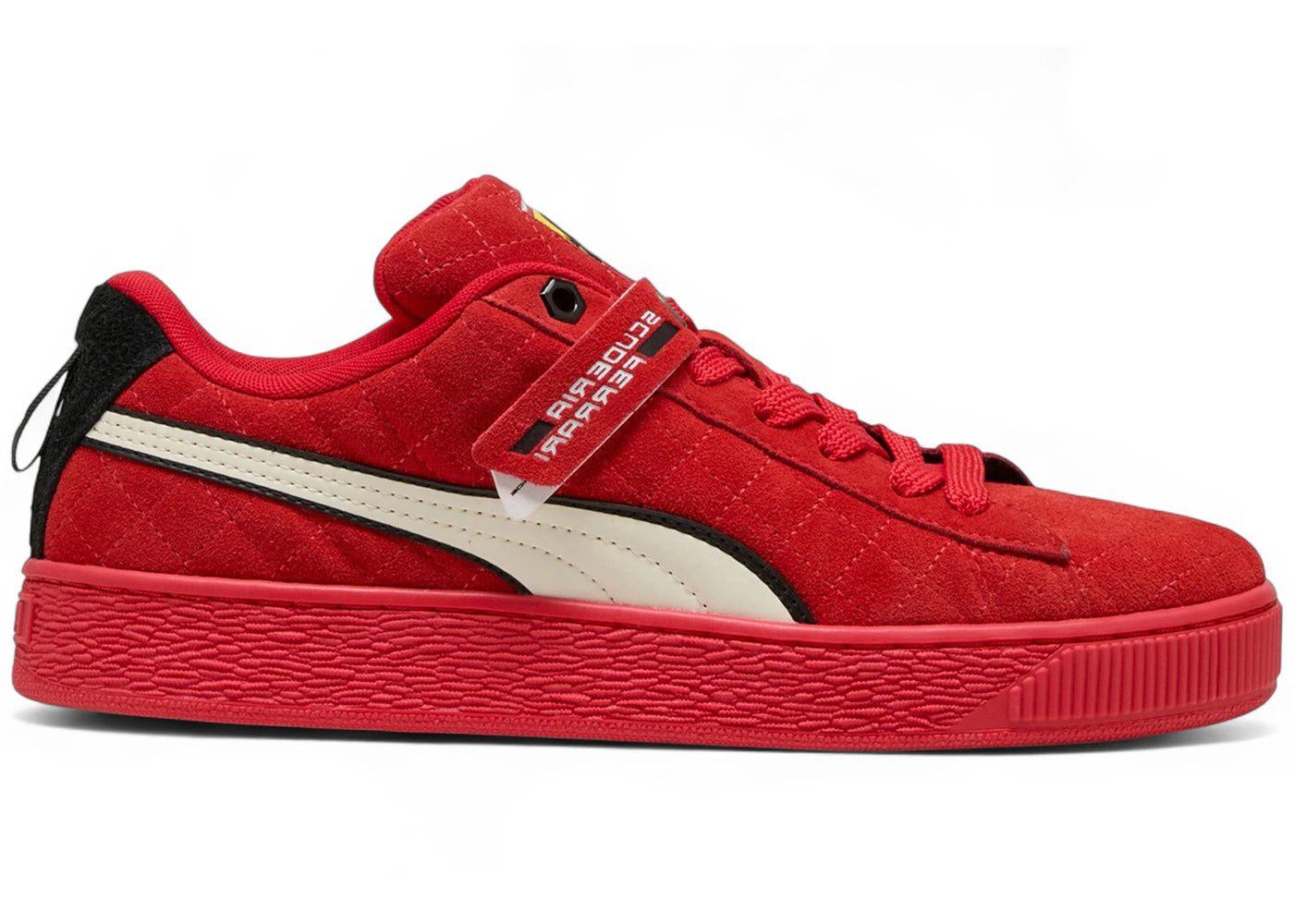Puma Suede XL Hero Scuderia Ferrari Rosso Corsa Warm White