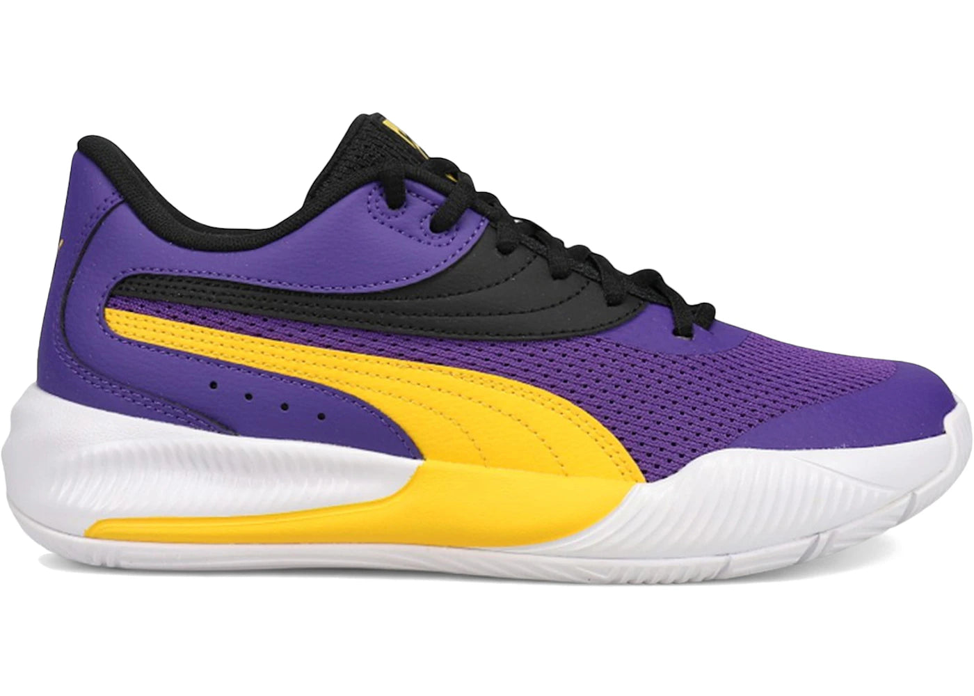 Puma Triple Basketball Prism Violet Spectra Yellow