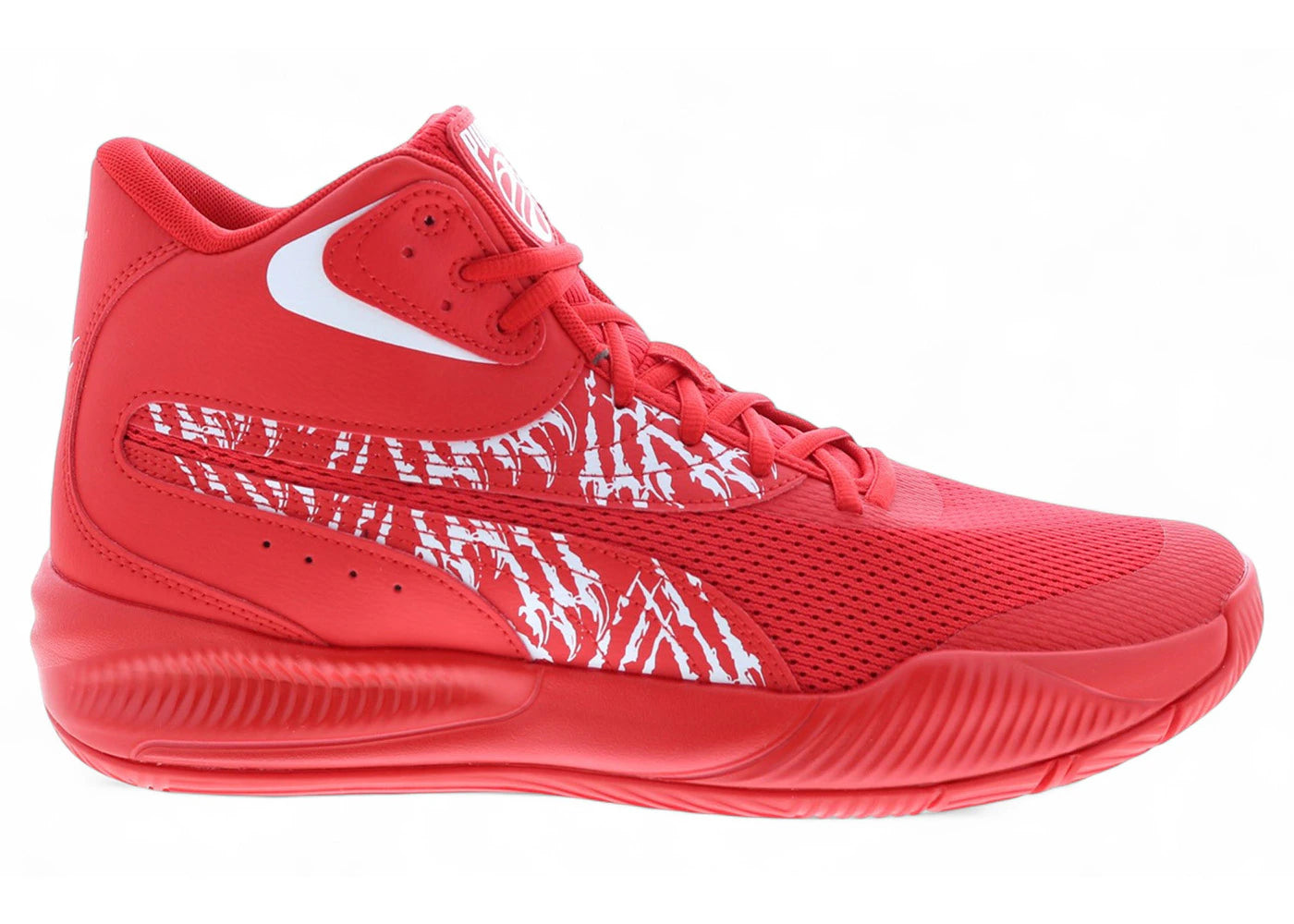 Puma Triple Mid Unleash High Risk Red White