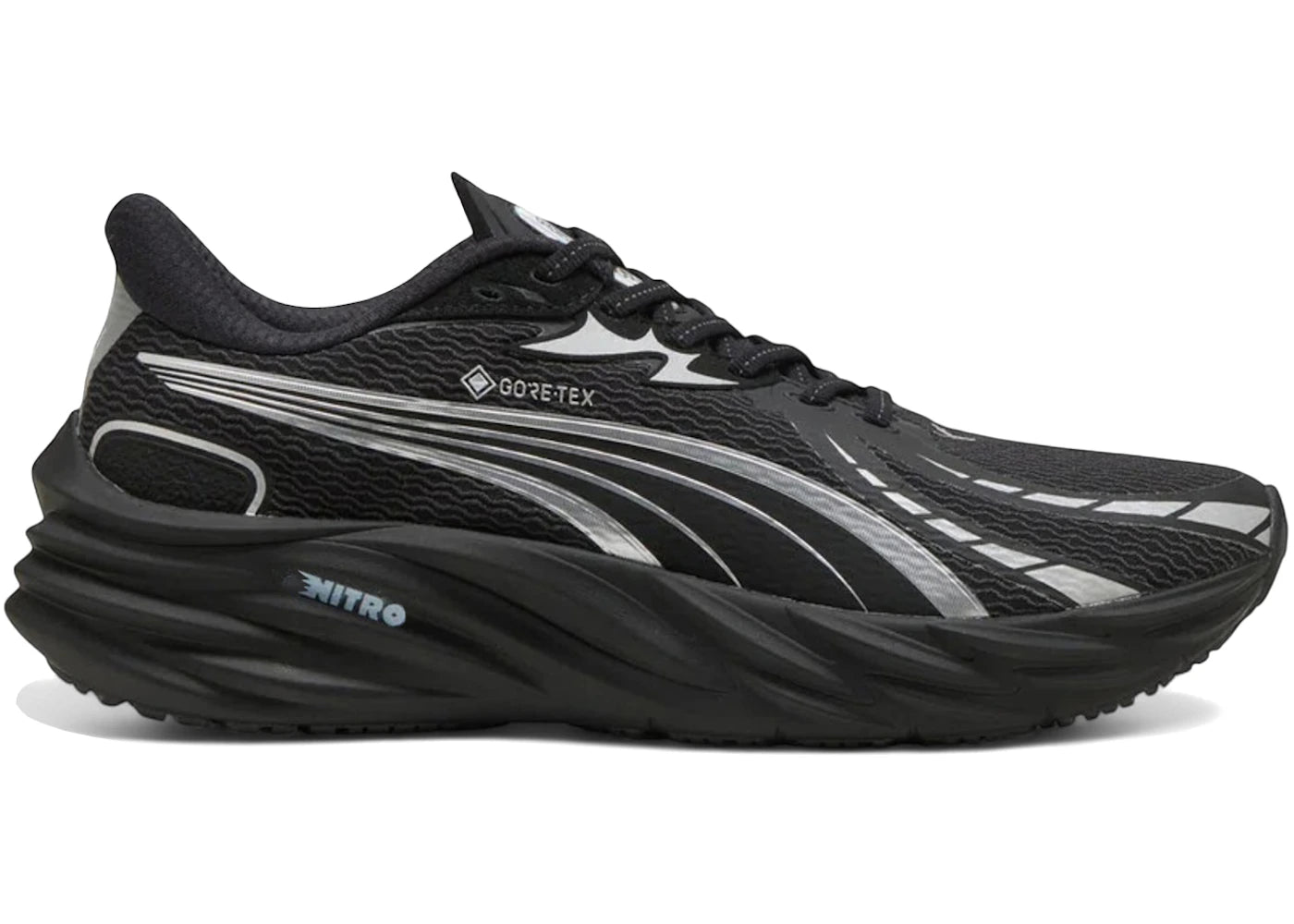 Puma Velocity Nitro 4 Gore-Tex Black Silver