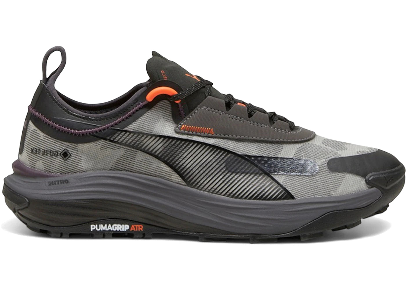 Puma Voyage Nitro 3 Gore-Tex Dark Coal Flame Flicker