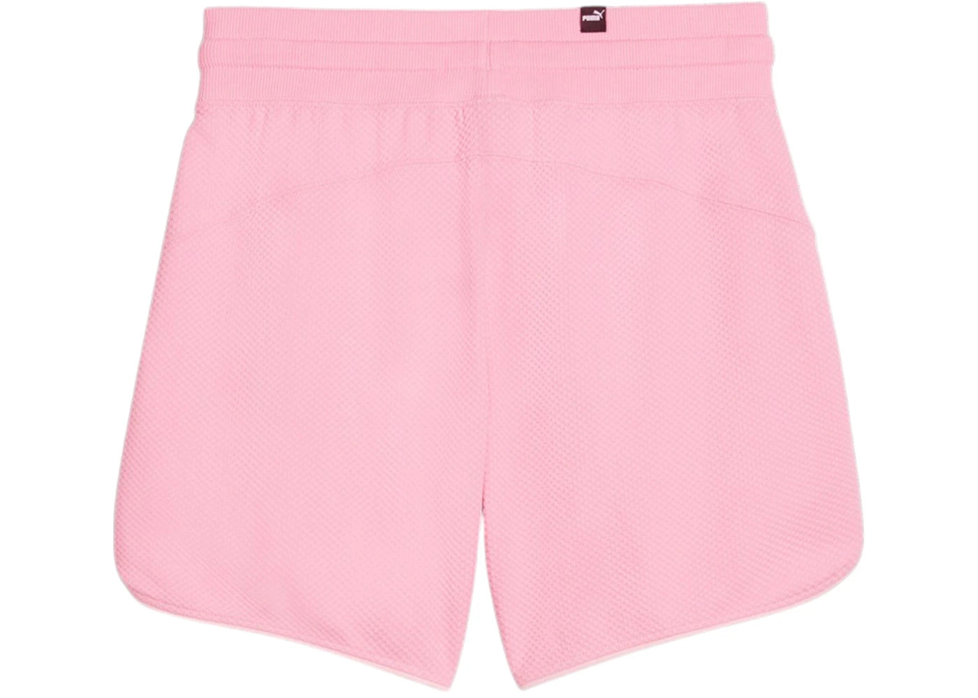 Puma Women's Her 5 Inch High Waisted Shorts Pink Lilac
