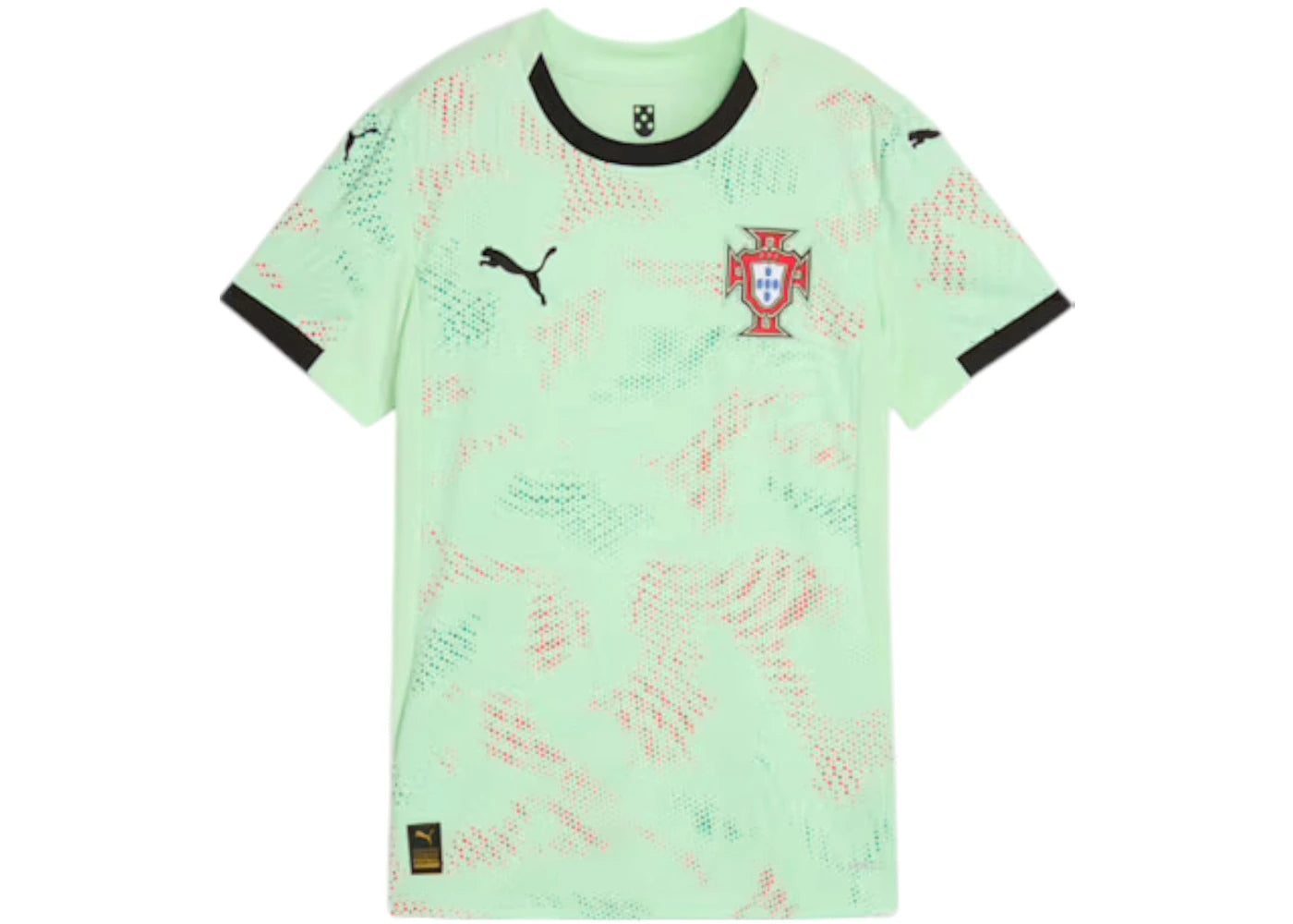 Puma Women's Portugal '25 Away Replica Jersey Fresh Mint/Black