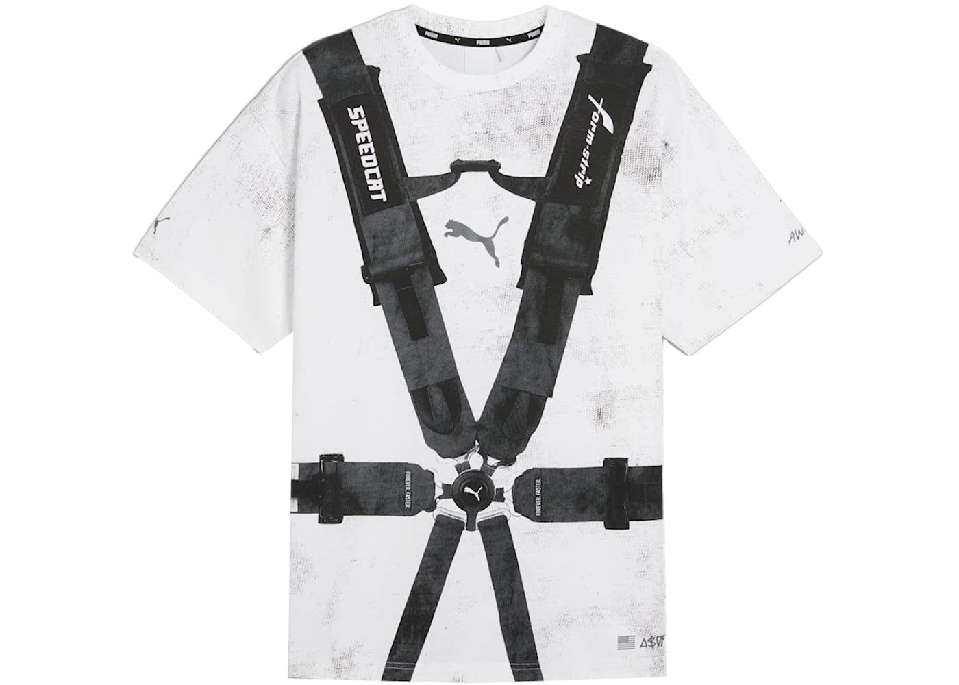 Puma x A$AP Rocky Seatbelt Tee White/Black