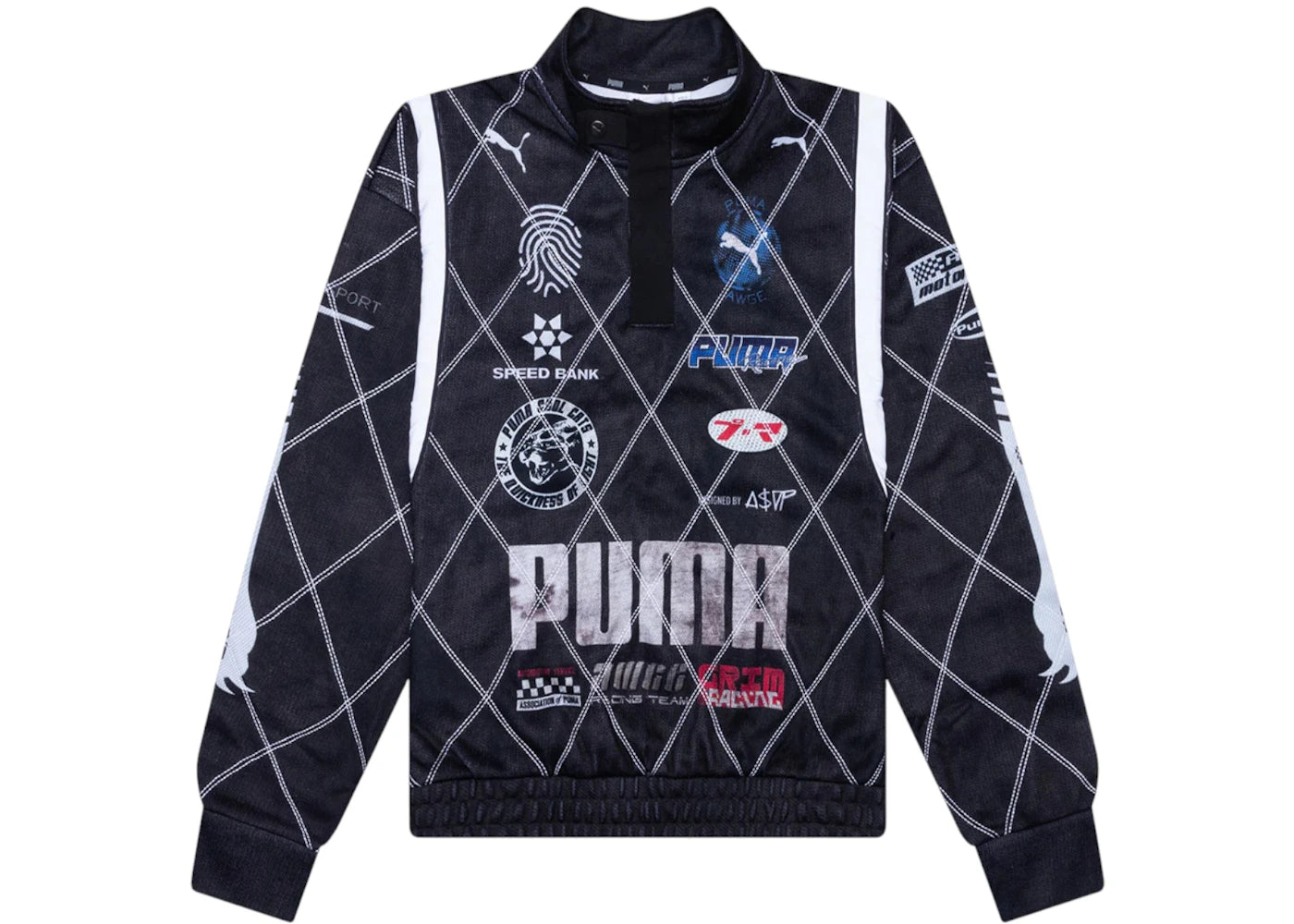 Puma x A$AP Rocky Distressed Sweatshirt Black