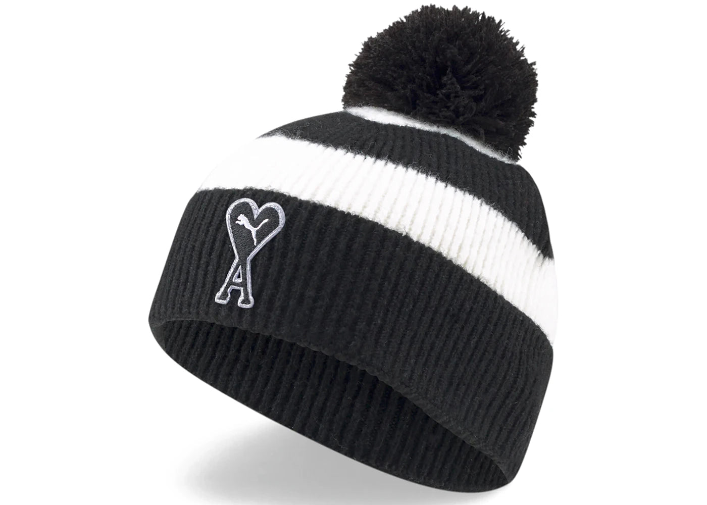 Puma x Ami Beanie Black White