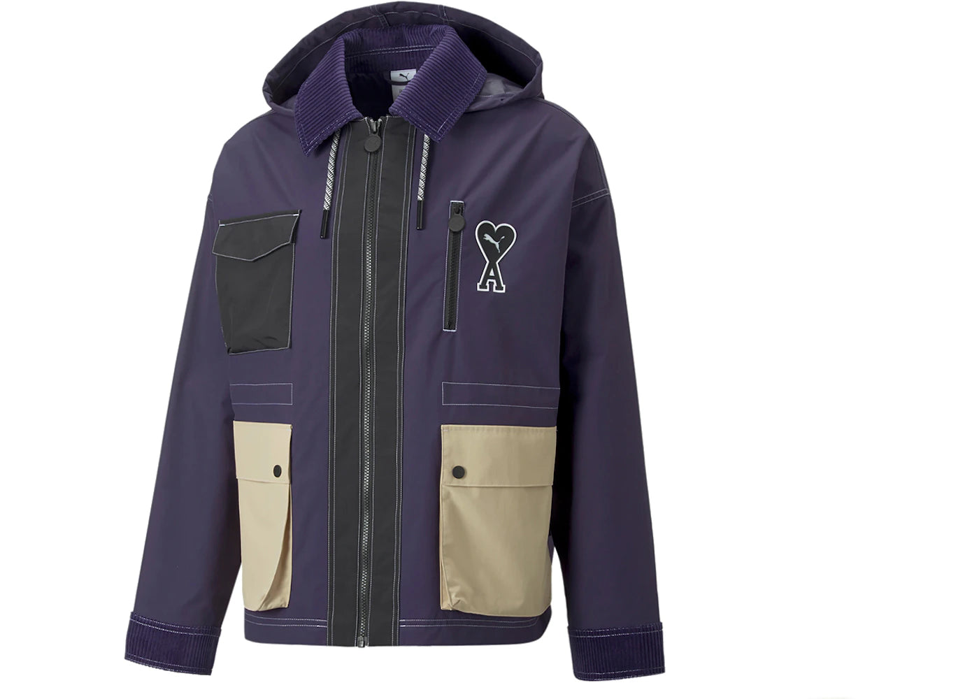 Puma x Ami Woven Jacket Deep Plum