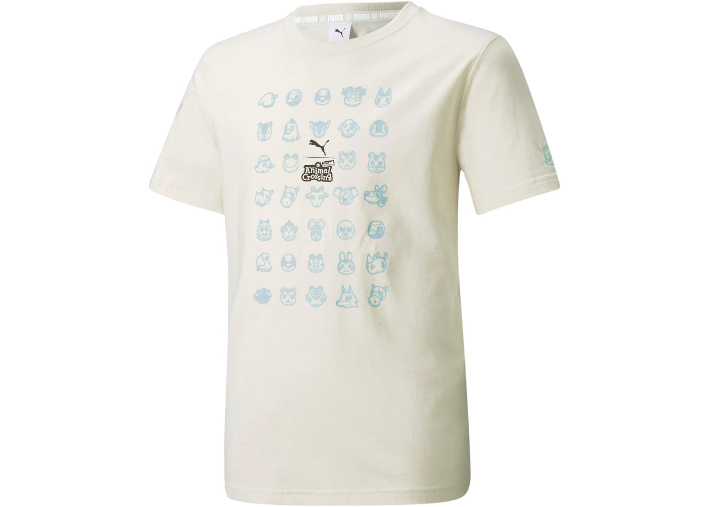 Puma x Animal Crossing New Horizons Kid's T-shirt Puma White