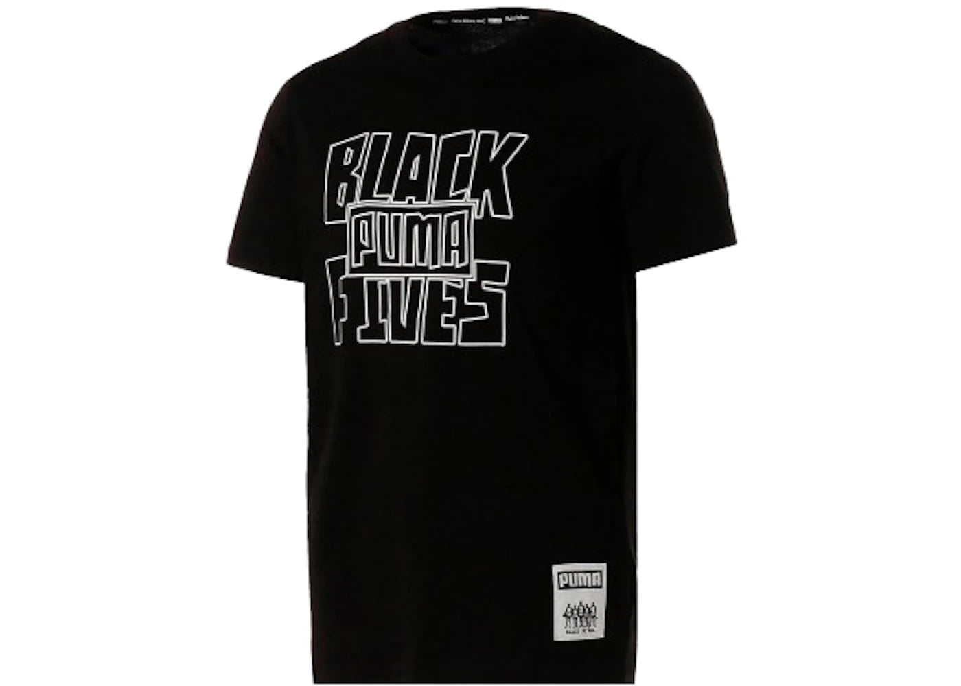 Puma x Black Fives Barnstorming Basketball Tee Black