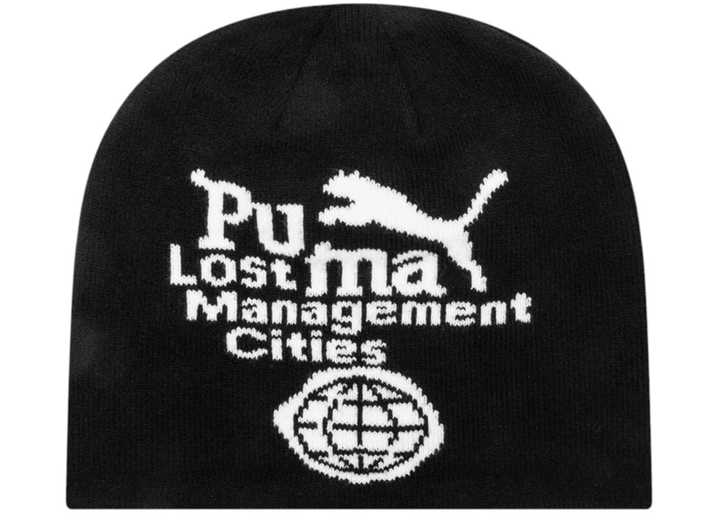 Puma x LMC Cuffless Beanie Black