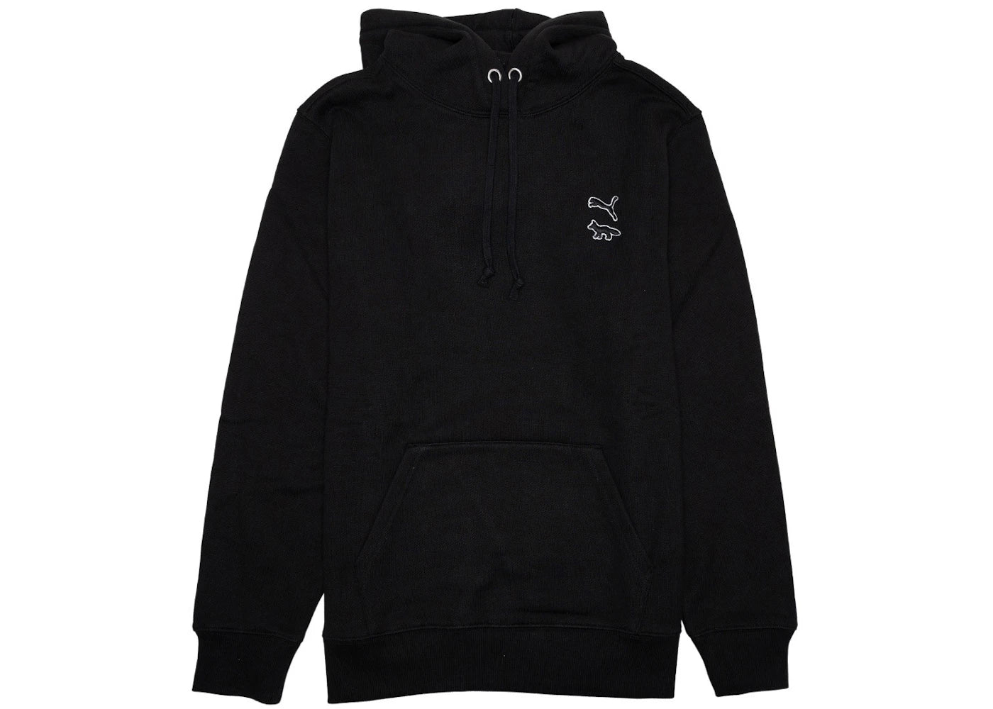 Puma x Maison Kitsune Hoodie Black