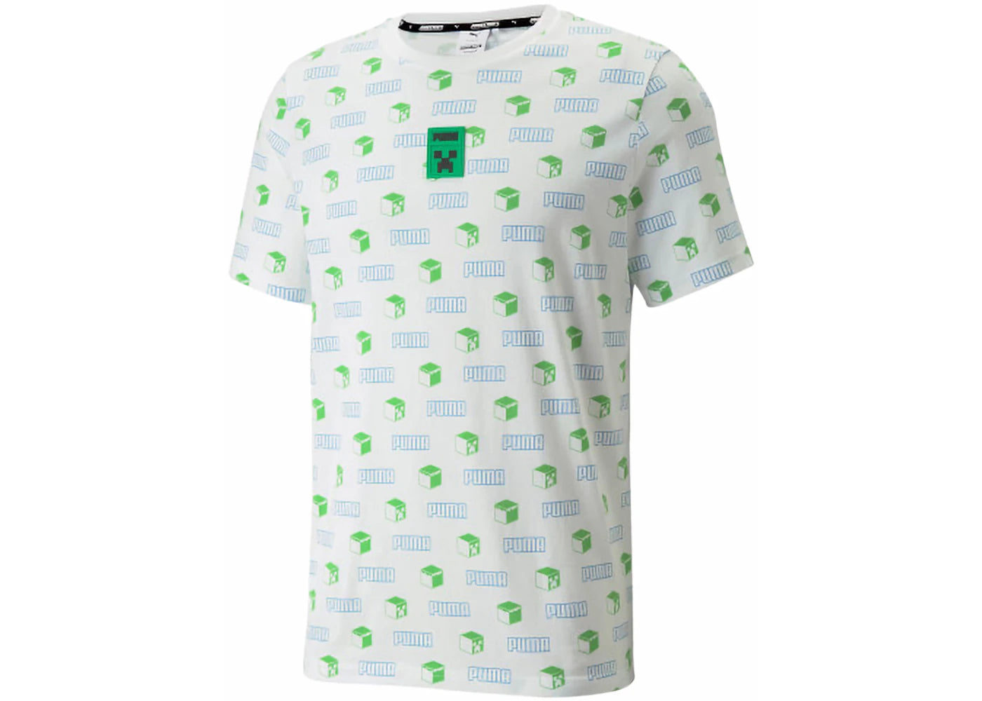 Puma x Minecraft AOP Tee White
