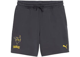 Puma x Pokemon Kids Relaxed Shorts Strong Gray