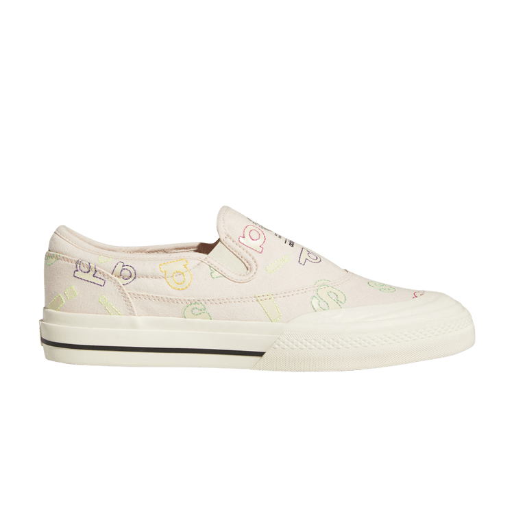 adidas Nizza RF Slip-On Allover Letters