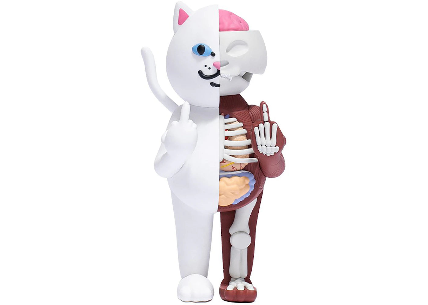 RIPNDIP Lord Nermal Vinyl Figure White