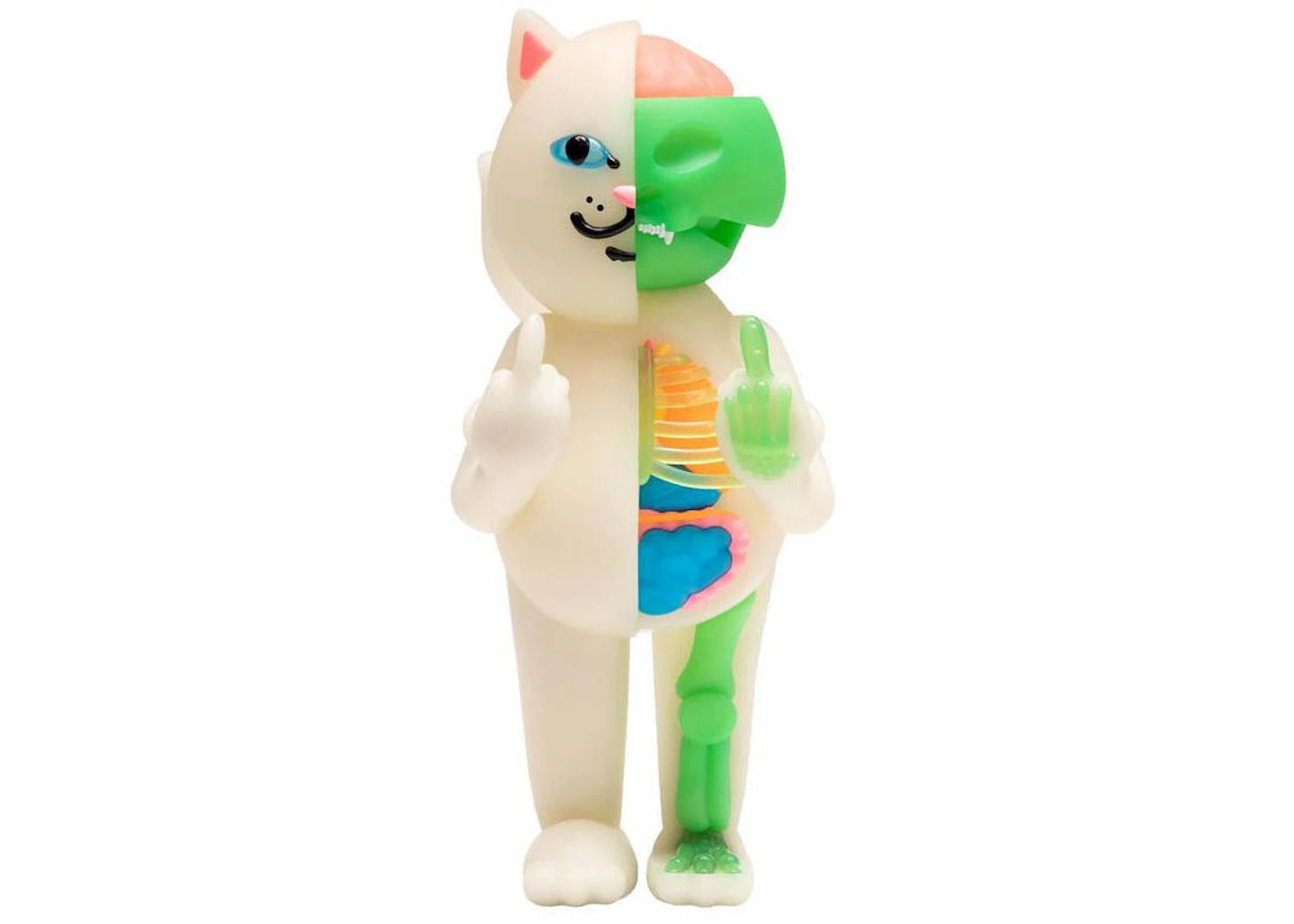 RIPNDIP Radioactive Nerm Vinyl Figure Glow