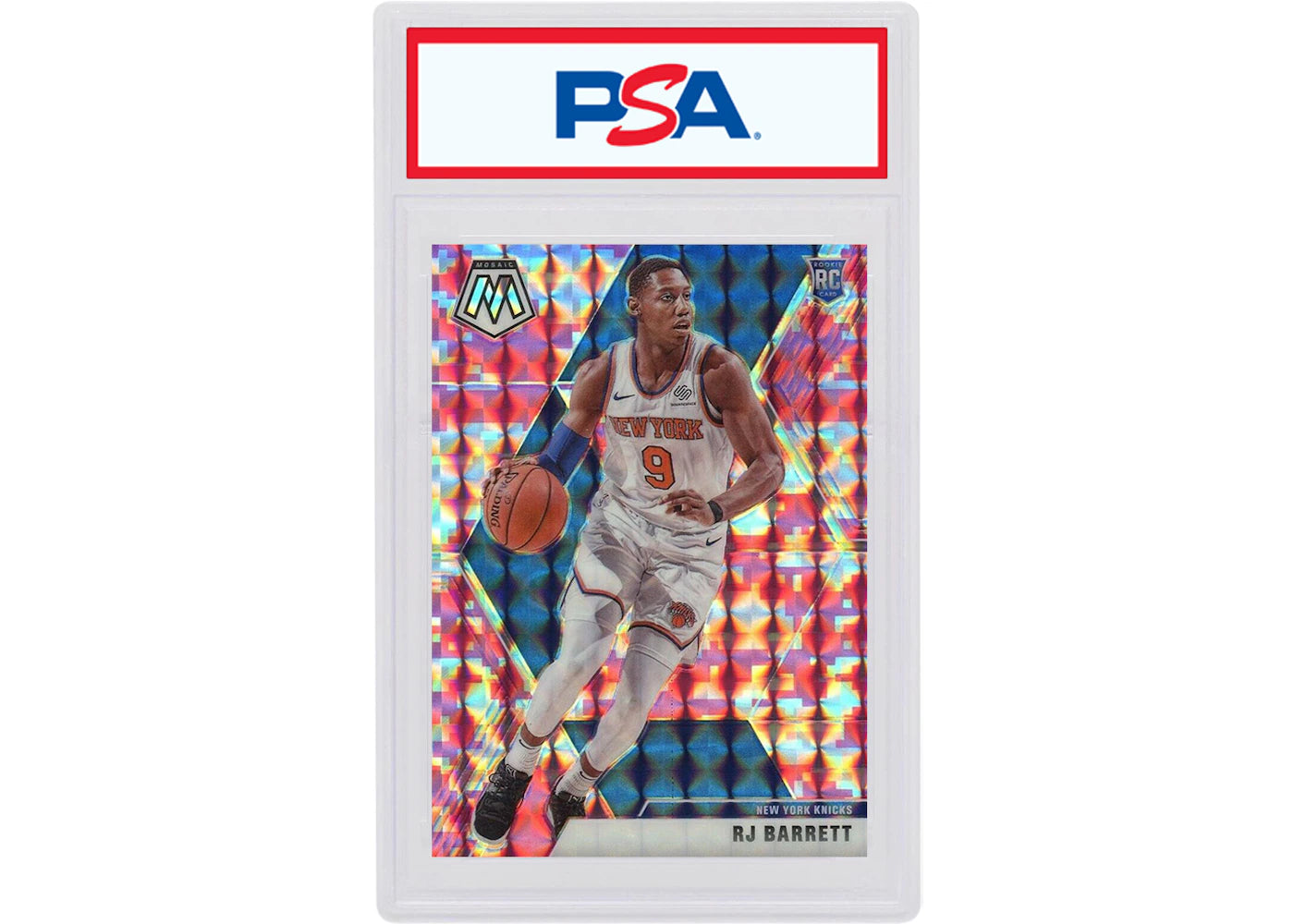 RJ Barrett 2019 Panini Mosaic Rookie Pink Camo #229 (PSA or BGS Graded)