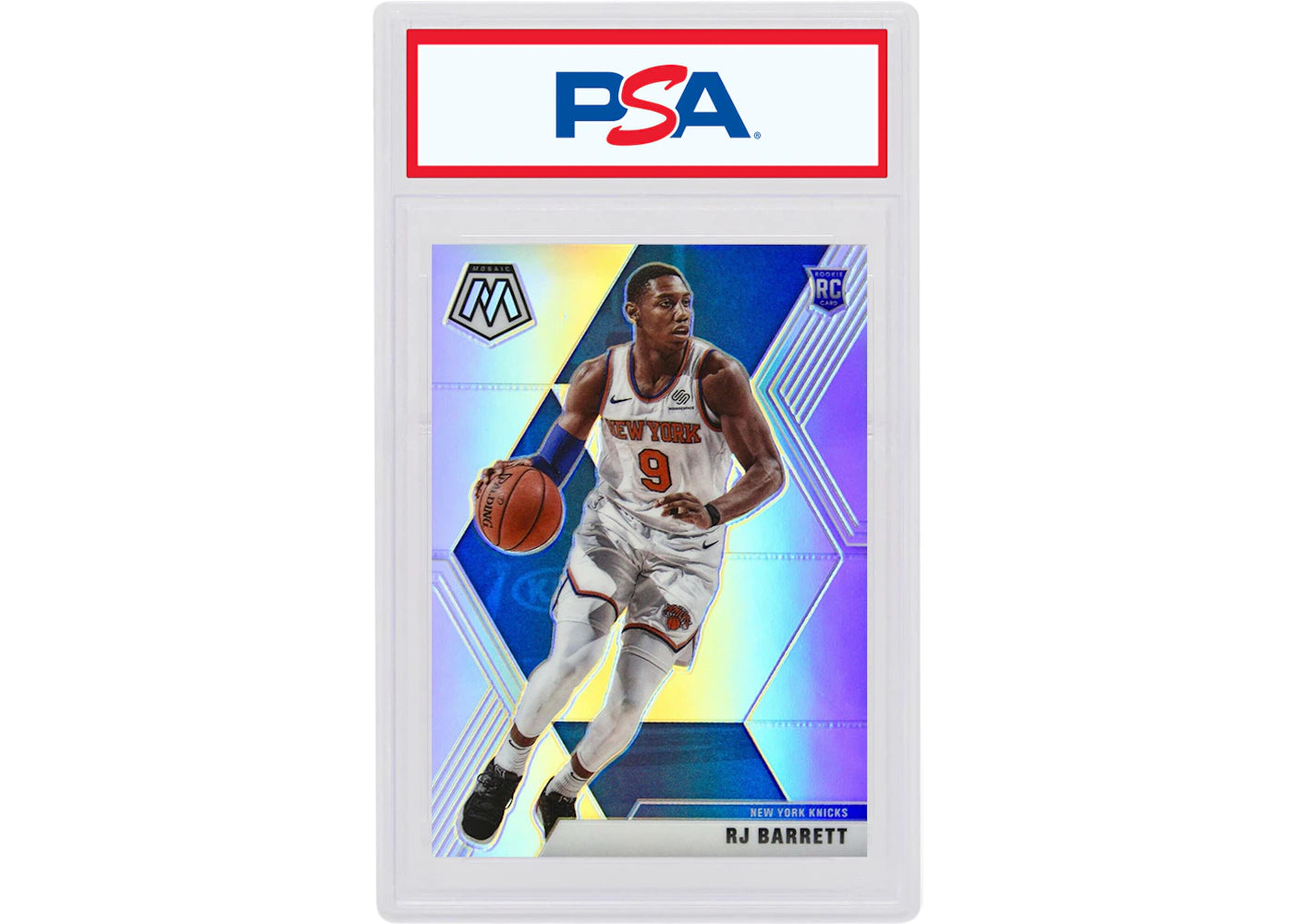 RJ Barrett 2019 Panini Mosaic Rookie Silver #229 (PSA or BGS Graded)