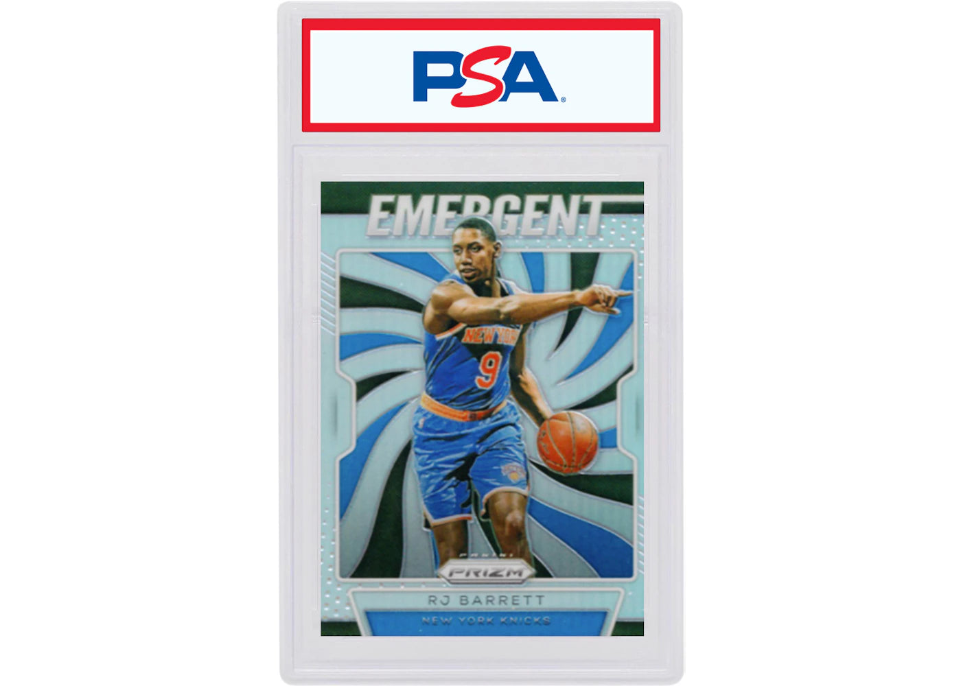 RJ Barrett 2019 Panini Prizm Emergent Rookie Silver #27 (PSA or BGS Graded)
