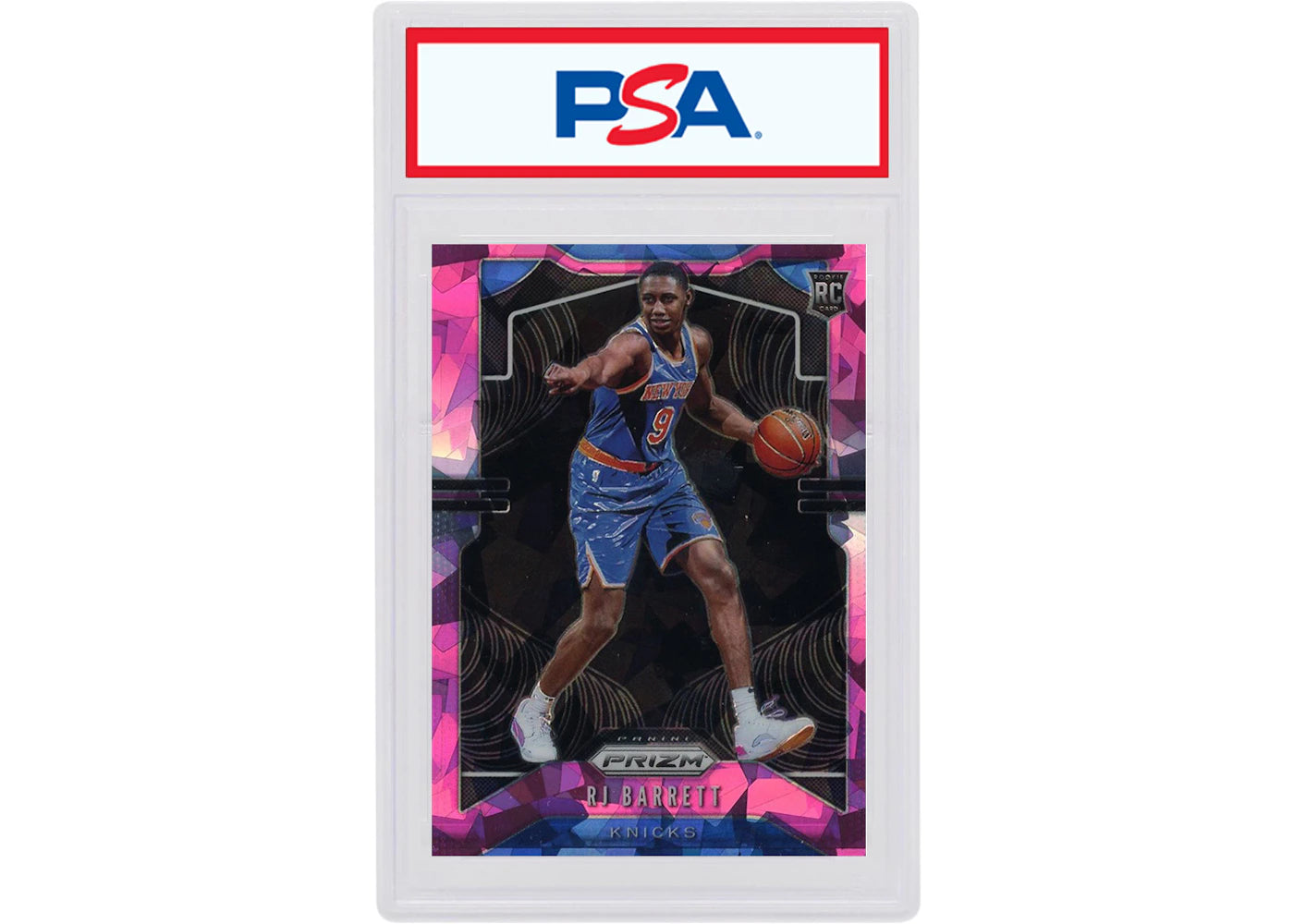 RJ Barrett 2019 Panini Prizm Rookie Pink Ice #250 (PSA or BGS Graded)