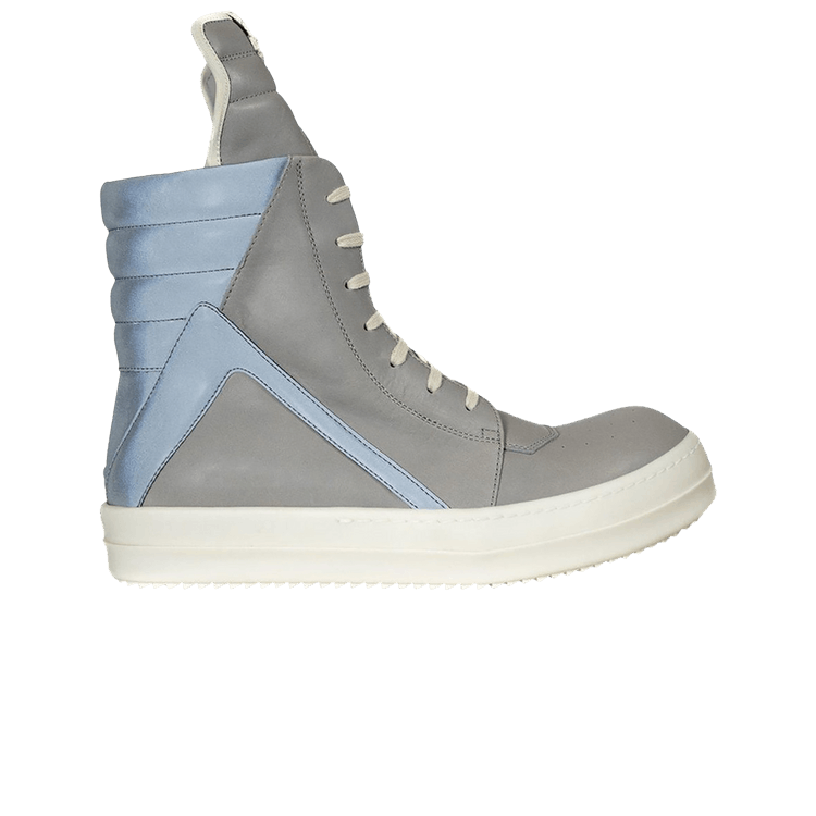 Rick Owens Strobe Geobasket High Pearl Grey