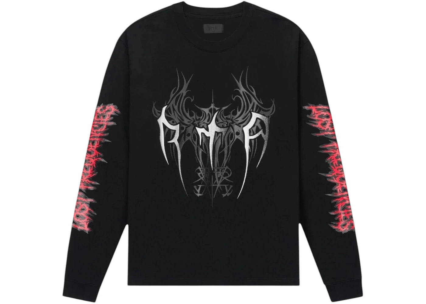 RtA Lawrence Black Cyber Sigilism L/S Tee Black