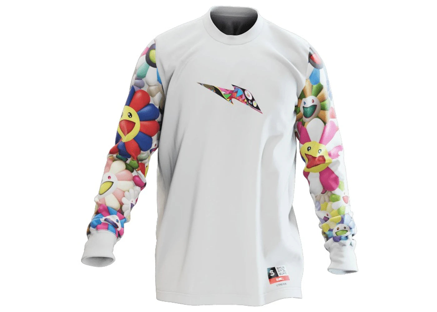 RTFKT CloneX Murakami Drip L/S T-shirt White/Multi