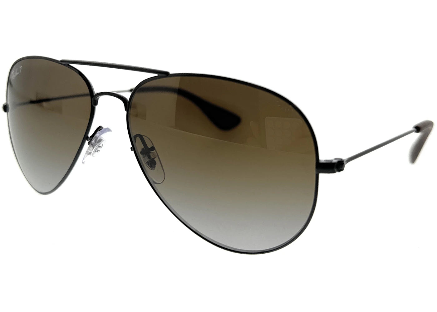 Ray-Ban Aviator Sunglasses Black (0RB3558 002/T5)
