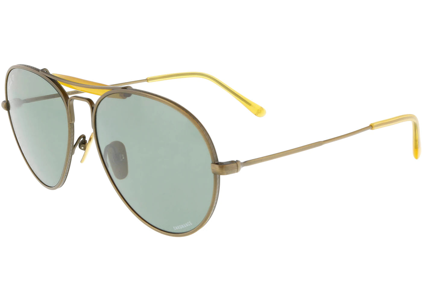 Ray-Ban Aviator Sunglasses Gold/Polar Brown (0RB8063 9207P1)