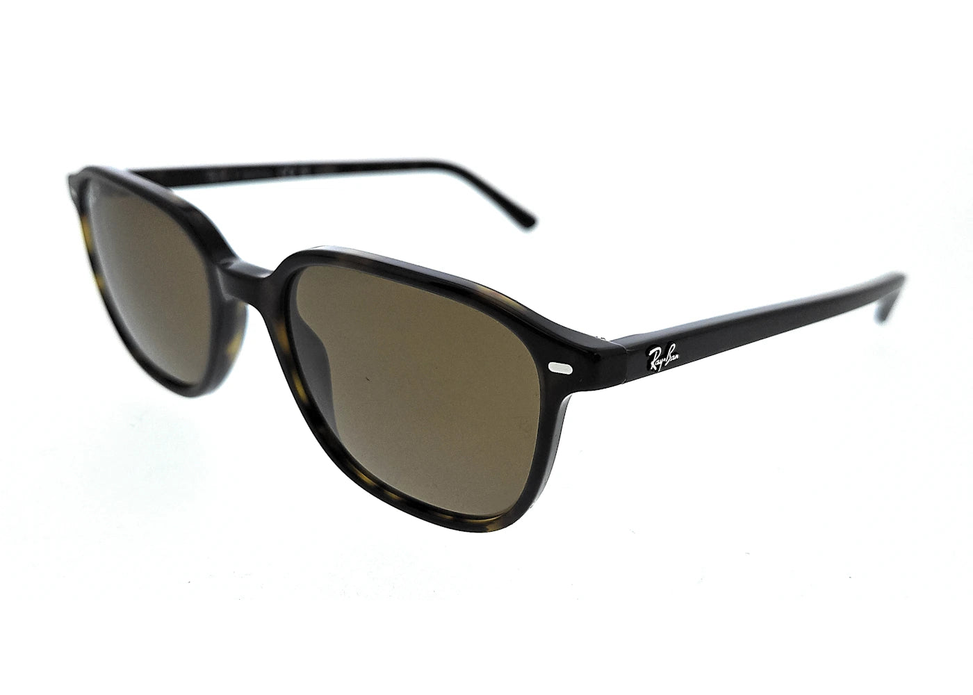 Ray-Ban Leonard Square Sunglasses Polished Tortoise (0RB2193 902/57)