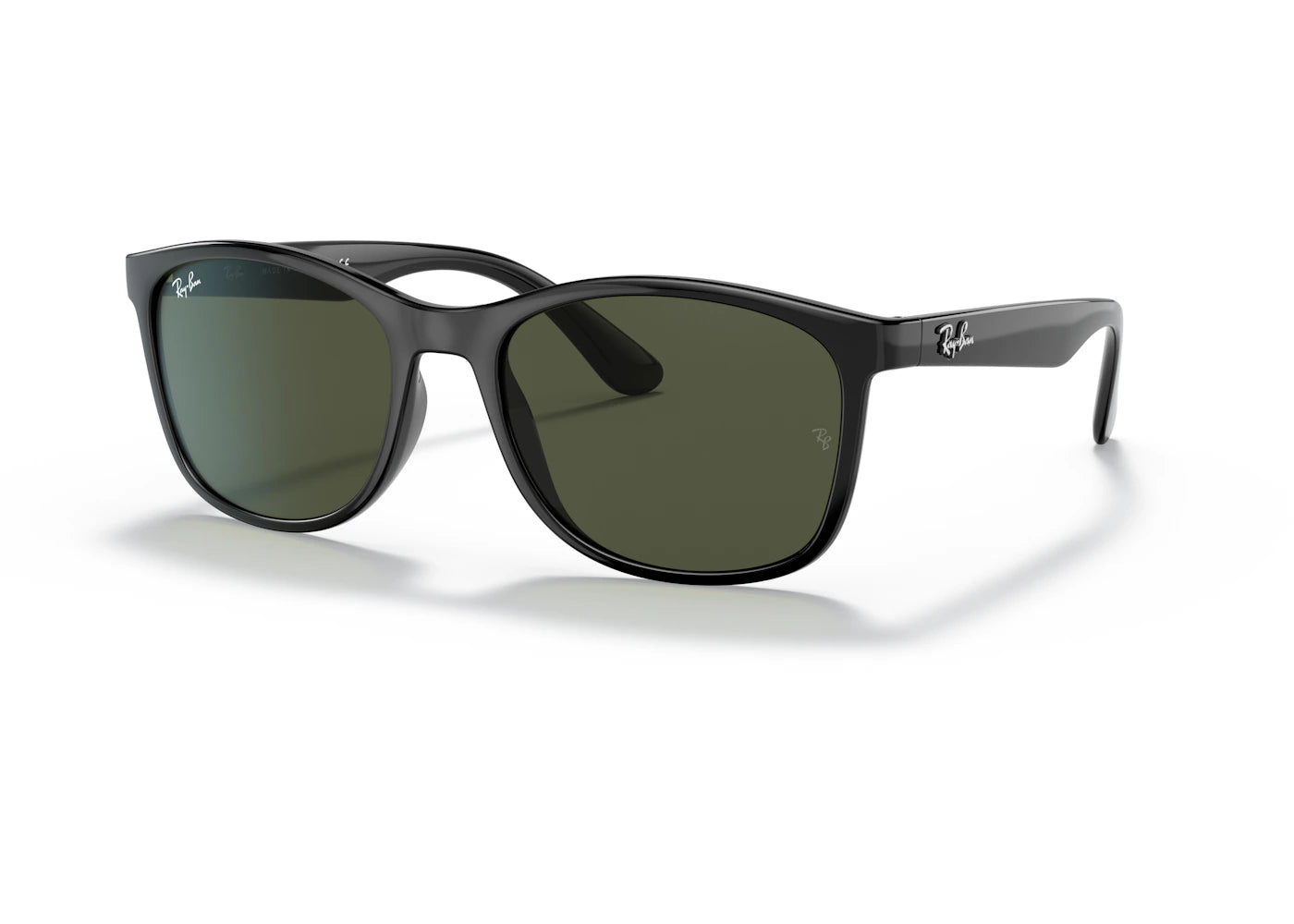 Ray-Ban Square Sunglasses Black (0RB4374F 601/31)