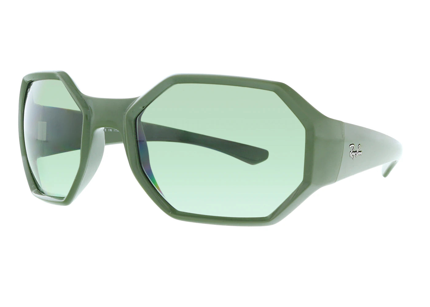 Ray-Ban Square Sunglasses Military Green (0RB4337 64898E)