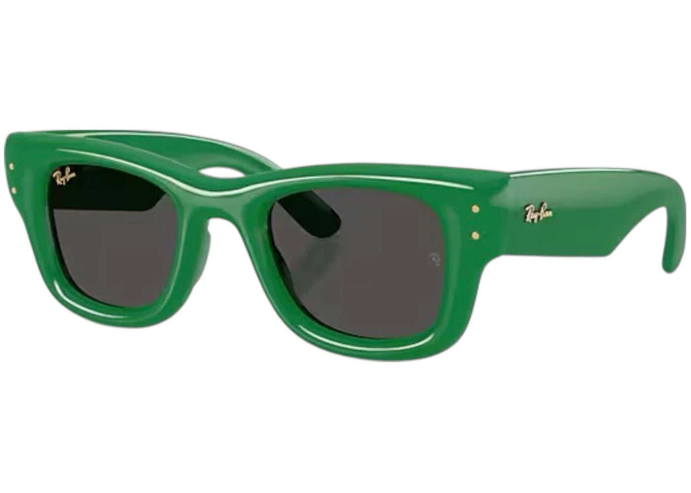 Ray-Ban x A$AP Rocky Wayfarer Puffer Sunglasses Polished Green Ultra Black (RB4940)