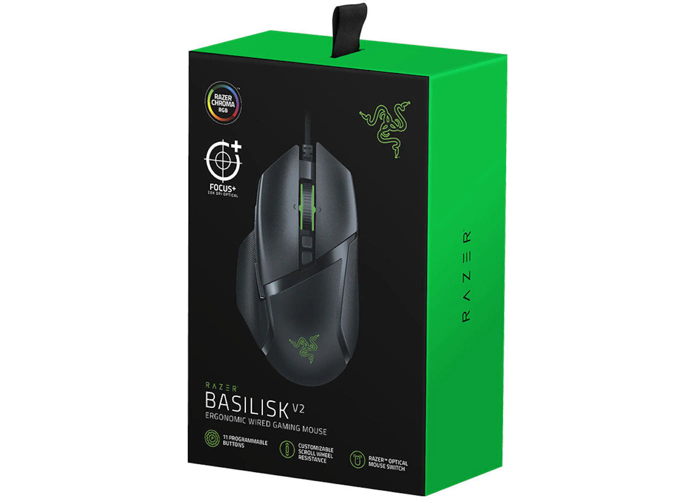 Razer Basilisk V2 Optical Gaming Mouse RZ01-03160100-R3M1 Black