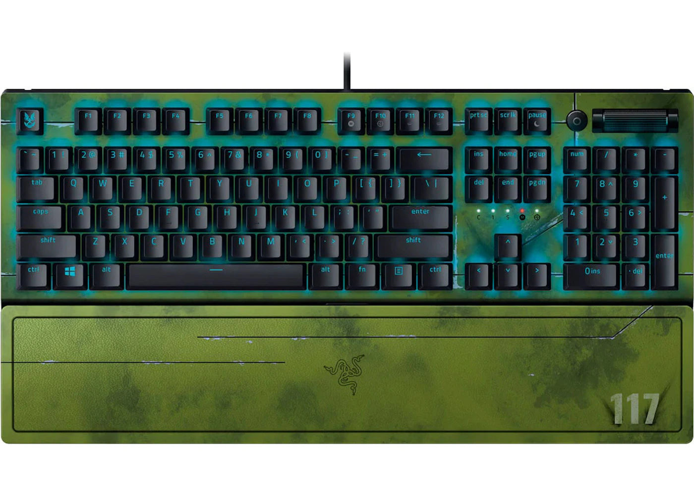 Razer BlackWidow V3 Halo Infinite Edition Mechanical Gaming Keyboard RZ03-03542600-R3M1