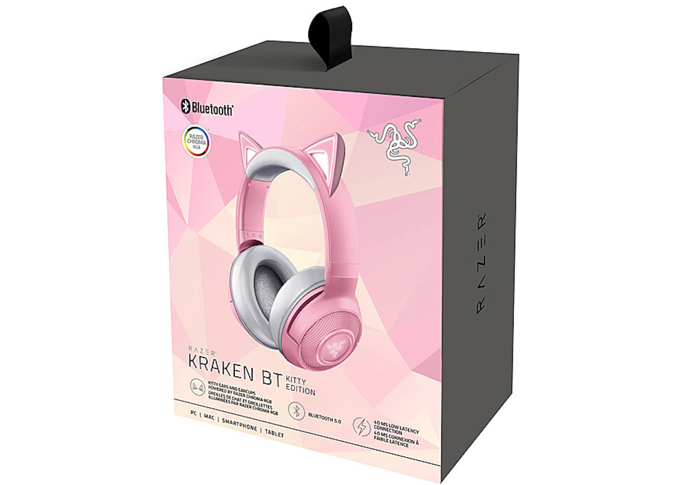 Razer Kraken Kitty Wireless Gaming Headset RZ04-03520100-R3U1 Quartz Pink